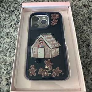 Kate Spade gingerbread liquid case iPhone 13 pro